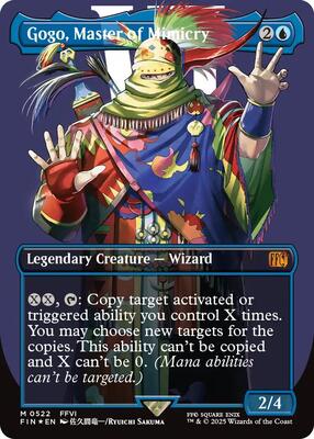 Gogo, Master of Mimicry (Borderless) (Surge Foil) card from FINAL FANTASY