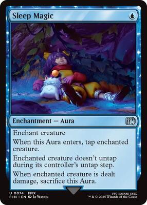 Sleep Magic card from FINAL FANTASY