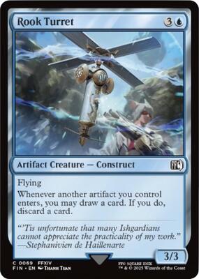 Rook Turret card from FINAL FANTASY