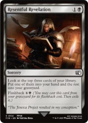 Resentful Revelation card from FINAL FANTASY