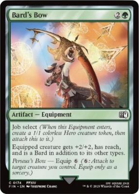Bard's Bow card from FINAL FANTASY