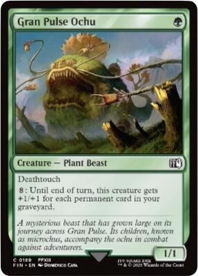 Gran Pulse Ochu card from FINAL FANTASY