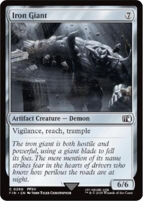 Iron Giant card from FINAL FANTASY