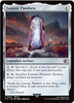 Lunatic Pandora card from FINAL FANTASY