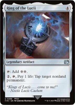Ring of the Lucii card from FINAL FANTASY