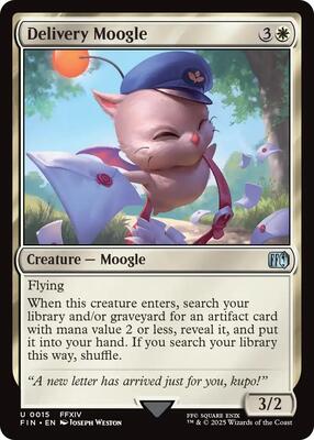 Delivery Moogle card from FINAL FANTASY