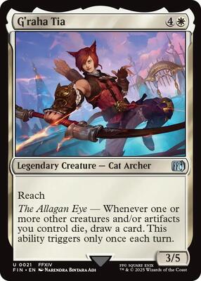 G'raha Tia card from FINAL FANTASY
