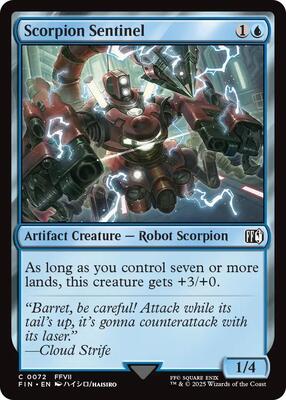 Scorpion Sentinel card from FINAL FANTASY