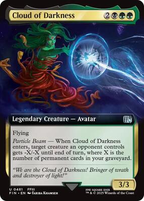 Cloud of Darkness (Extended Art) card from FINAL FANTASY