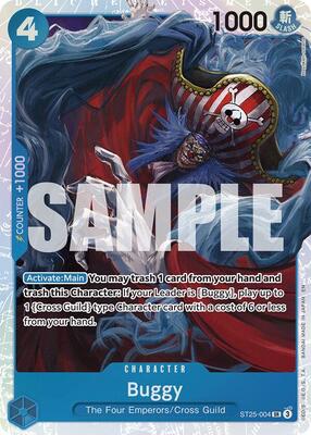 Buggy card from Starter Deck 25: BLUE Buggy