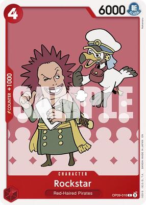 Rockstar (Reprint) card from Starter Deck 23: RED Shanks