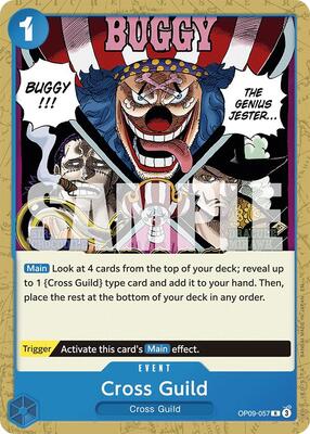 Cross Guild (Reprint) card from Starter Deck 25: BLUE Buggy