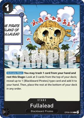 Fullalead (Reprint) card from Starter Deck 27: BLACK Marshall.D.Teach