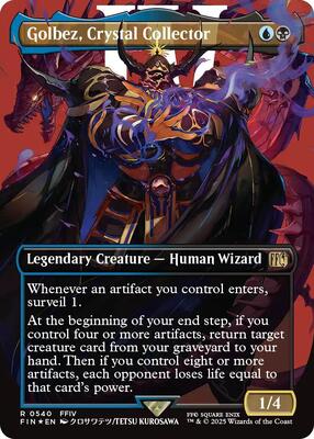 Golbez, Crystal Collector (Borderless) (Surge Foil) card from FINAL FANTASY