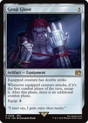 Genji Glove card from FINAL FANTASY