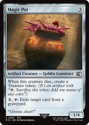Magic Pot card from FINAL FANTASY