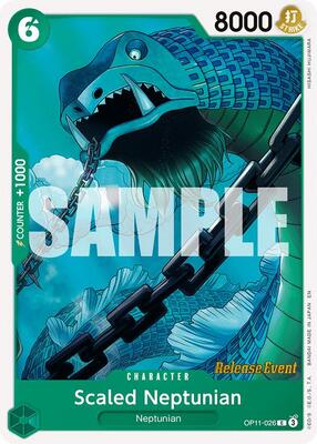 Scaled Neptunian card from A Fist of Divine Speed Release Event Cards