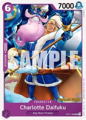 Charlotte Daifuku card from A Fist of Divine Speed Release Event Cards