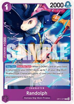 Randolph card from A Fist of Divine Speed Release Event Cards