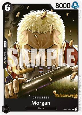 Morgan card from A Fist of Divine Speed Release Event Cards