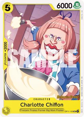 Charlotte Chiffon card from A Fist of Divine Speed Release Event Cards