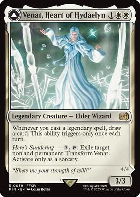Venat, Heart of Hydaelyn card from FINAL FANTASY