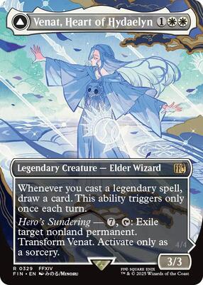 Venat, Heart of Hydaelyn (Borderless) card from FINAL FANTASY