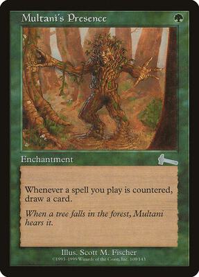 Multani's Presence card from Urza's Legacy