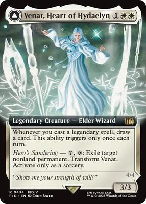 Venat, Heart of Hydaelyn (Extended Art) card from FINAL FANTASY