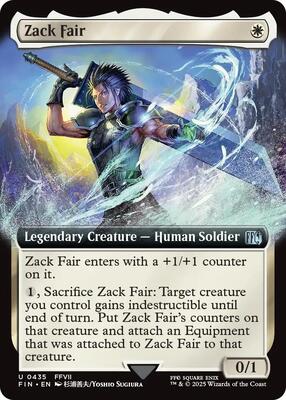 Zack Fair (Extended Art) card from FINAL FANTASY
