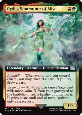 Rydia, Summoner of Mist (Extended Art) card from FINAL FANTASY