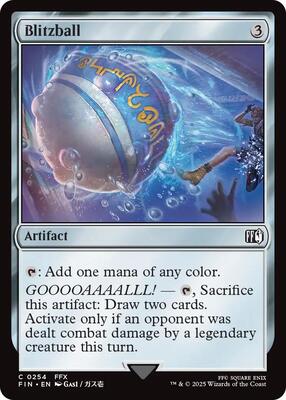 Blitzball card from FINAL FANTASY