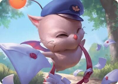 Delivery Moogle Art Card card from Art Series: FINAL FANTASY