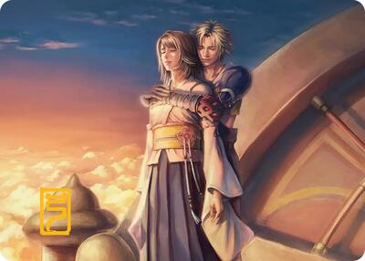 Farewell Art Card (Gold-Stamped Signature) card from Art Series: FINAL FANTASY