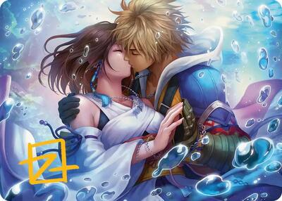 Together Forever Art Card (Gold-Stamped Signature) card from Art Series: FINAL FANTASY