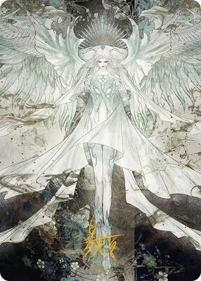 Hydaelyn, the Mothercrystal Art Card (Gold-Stamped Signature) card from Art Series: FINAL FANTASY