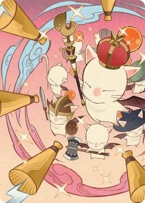 Summon: Good King Mog XII Art Card card from Art Series: FINAL FANTASY