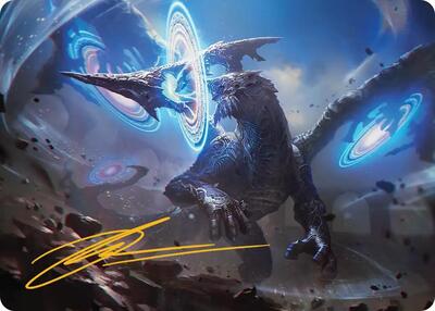 Yiazmat, Ultimate Mark Art Card (Gold-Stamped Signature) card from Art Series: FINAL FANTASY