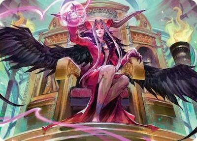 Sorceress's Schemes Art Card card from Art Series: FINAL FANTASY