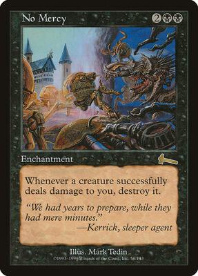 No Mercy card from Urza's Legacy