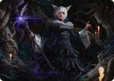 Y'shtola, Night's Blessed Art Card (21) card from Art Series: FINAL FANTASY