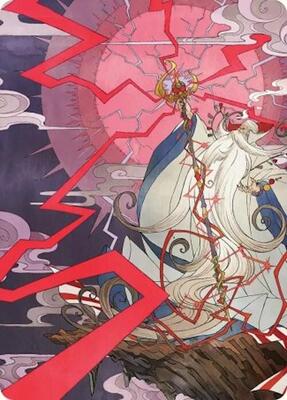 Summon: Esper Ramuh Art Card card from Art Series: FINAL FANTASY