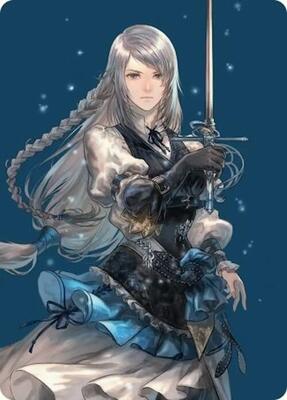 Jill, Shiva's Dominant Art Card card from Art Series: FINAL FANTASY