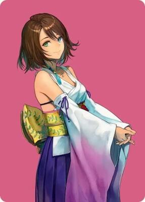 Yuna, Hope of Spira Art Card card from Art Series: FINAL FANTASY