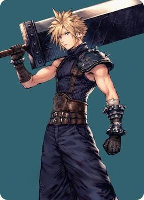 Cloud, Ex-SOLDIER Art Card card from Art Series: FINAL FANTASY