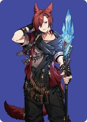 G'raha Tia, Scion Reborn Art Card (51) card from Art Series: FINAL FANTASY