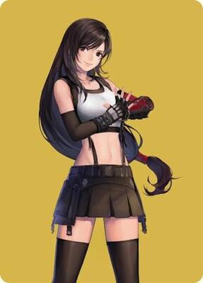 Tifa, Martial Artist Art Card card from Art Series: FINAL FANTASY
