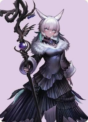 Y'shtola, Night's Blessed Art Card (53) card from Art Series: FINAL FANTASY