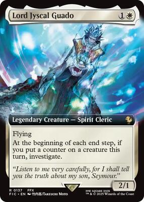 Lord Jyscal Guado (Extended Art) card from Commander: FINAL FANTASY