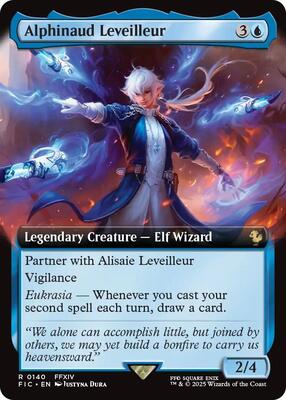 Alphinaud Leveilleur (Extended Art) card from Commander: FINAL FANTASY